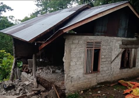 Rumah Warga Cibal Rusak Parah Akibat Pergeseran Tanah Sorotntt