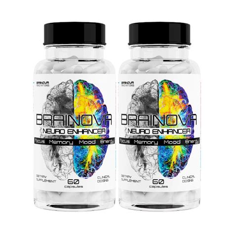 Brainova Neuro Enhancer 2 Bottles Brainova Neuro Enhancement