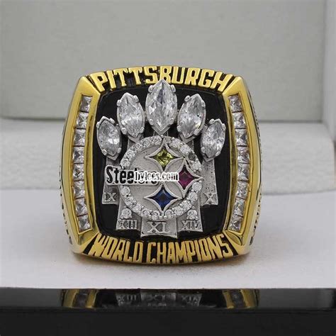 2005 Super Bowl XL Pittsburgh Steelers Championship Ring – Best ...