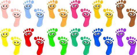 "Colourful Happy Feet Emoji" Poster by Prawny | Redbubble