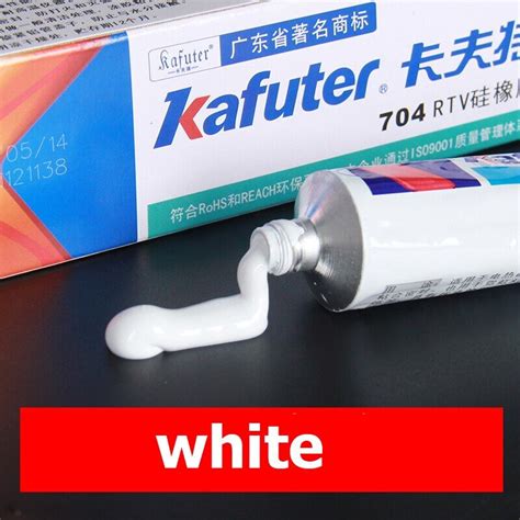 Kafuter 45G ซิลิโคนอุตสาหกรรมกาว K-704 705 704B RTV ยางซิลิโคนสีขาวสีดำ ...