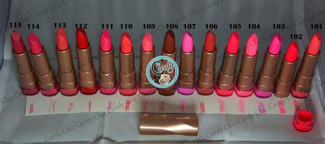 Labiales de la linea Naked lipstick con acabado Matte Labiales Rímel Maquillaje