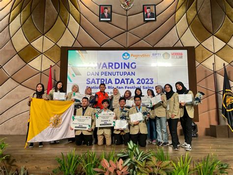 Bangga Ikut Satria Data 2023 Kontingen UGM Raih Juara Departemen