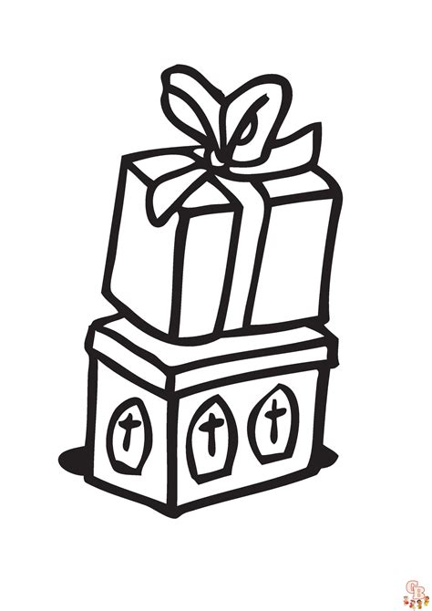 Cadeautjes Kleurplaten Gratis Te Printen Kleurplaten Van Cadeaus