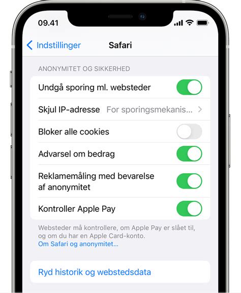 Rydning Af Historik Og Cookies Fra Safari P Din Iphone Ipad Eller