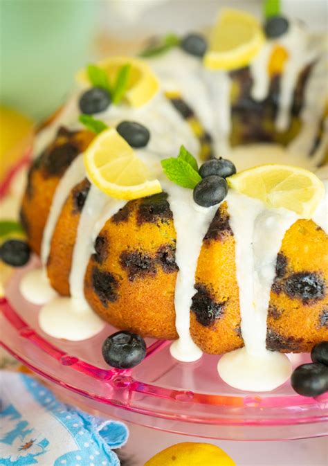 Lemon Blueberry Bundt Cake Sweet Tea And Sprinkles