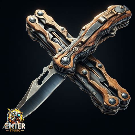 multi purpose knife behance