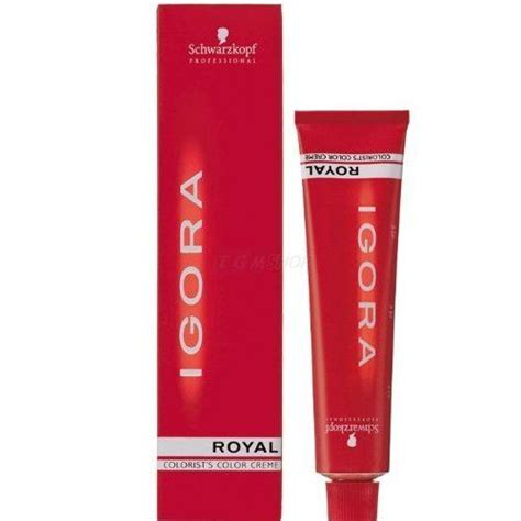 Schwarzkopf Igora Royal Special Blonde Cendre Violet Permanent Hair Color Creme Assorted
