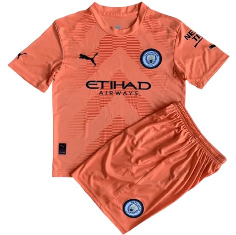 MANCHESTER CITY KIT INFANTIL 2023 UNIFORME GOLEIRO