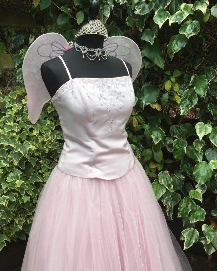 Masquerade Ladies Pink Fairy Godmother Costume To Hire Storybook Fancy