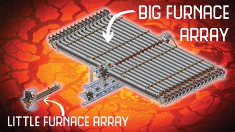 Two Of Minecrafts Best Furnace Arrays Youtube