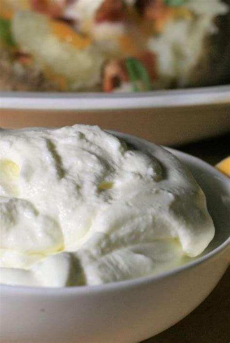 Homemade Sour Cream Recipe In 2023 Homemade Sour Cream Recipe