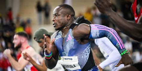 JaPrado On Twitter Africas Fastest Man Ferdinand Omanyala Beat