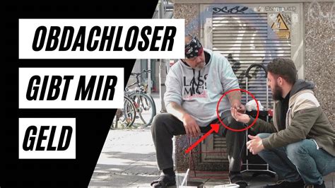 OBDACHLOSE Nach GELD Fragen Wie Viele Geben Mir Cash EXPERIMENT