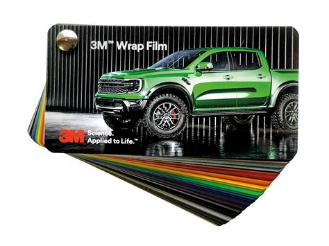 3M Wrap Film Serie 1080 2080 Mazzetta Colori 2024