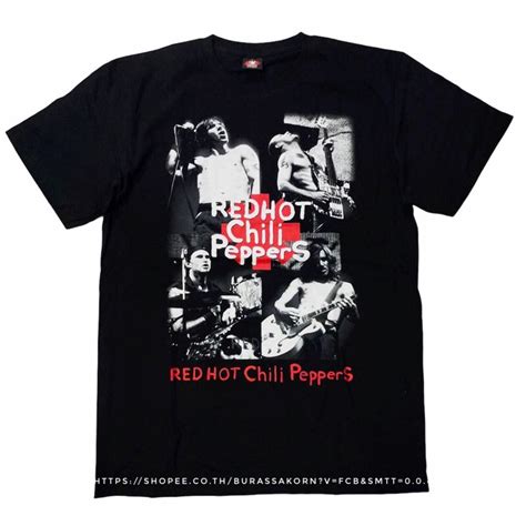 เสอวงรอคREDHOTCHILIPEPPERS เสอวง red hot chili peppers เสอยด redhotchilipeppers Shopee