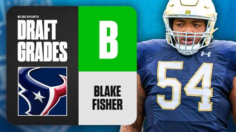 2024 NFL Draft Grades: Texans Select Blake Fisher No. 59 Overall