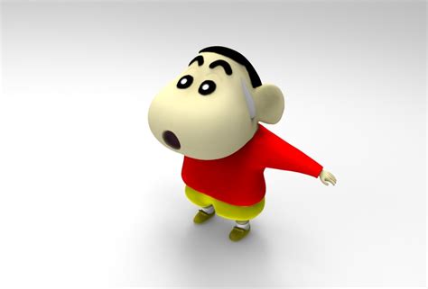 Download Free Stl File Shin Chan • 3d Printing Template ・ Cults