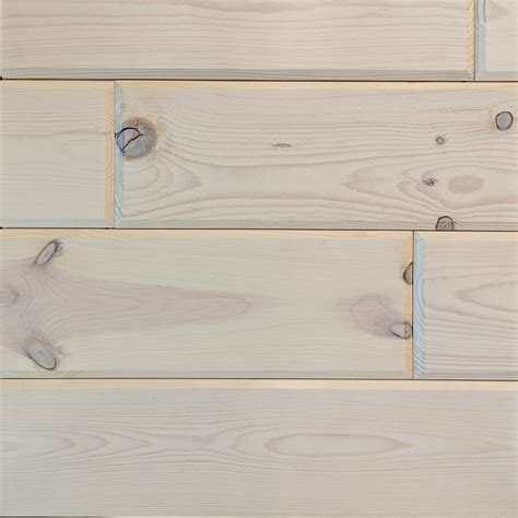whitewashed pine walls