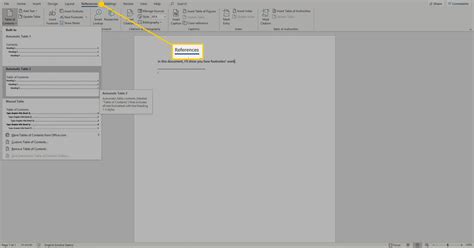Create Table Of Contents In Word 2017 Cabinets Matttroy