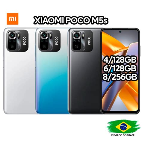 Xiaomi Poco M5s 256/8GB 128/6GB 128/4GB Ram - Versão Global | Shopee Brasil