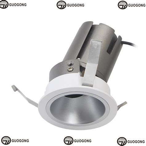 Wall Washed Mounted Anti Glare Ceiling Recessed Round Led Spotlight