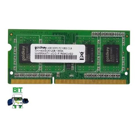 Memoria Ram Goldkey Ddr3 4gb 1333mhz 1.5v Gkh400s051208 1333 ...