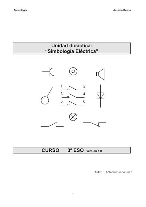 Pdf Unidad Did Ctica Simbolog A El Ctrica Operadores Anal Gicos