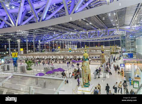 Bangkok Thailandthaisuvarnabhumi International Airportbkkterminal