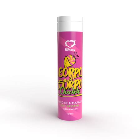 Corpo A Corpo óleo De Massagem Hot Beijável 100ml Sexy Fantasy