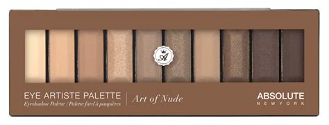 Палетка теней для век Absolute new york EYE ARTISTE PALETTE Art of Nude отзывы