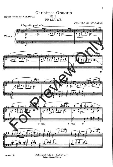 Christmas Oratorio Satb Choral Score J W Pepper Sheet Music