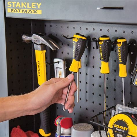 Stanley Klappbare Werkbank Fatmax Zur Wandmontage Schwarz