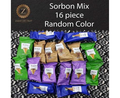 Sorbon Mini Cone - Random Flavour - Imported - 16 Pieces - Leyjao.pk