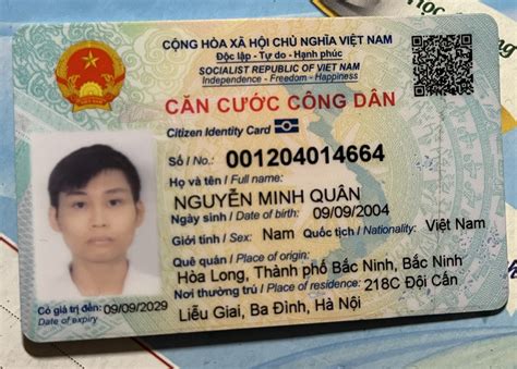 Tổng Hợp 85 Về Hình ảnh Cccd Mới Nhất Vn