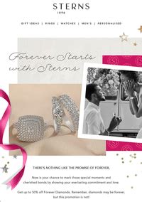 Sterns Forever Starts With Sterns Request Valid Dates From Retailer