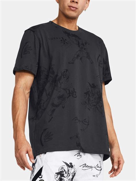 Tričko Under Armour Curry X Bruce Lee Tee 4 Gry Underarmourcz