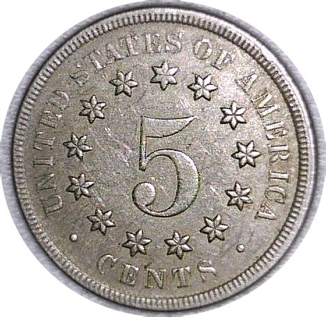 1868 Shield Nickel Varieties (reverse of 1868 ), COIN 2 | Coin Talk