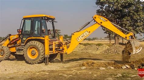 New Jcb Backhoe Loader 3dx Digging A Pond Jcb Working Video Jcb