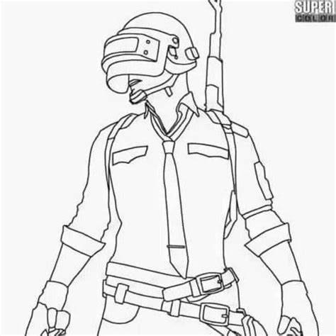 Раскраски Пабг мобайл (38 шт.) - скачать или распечатать бесплатно #5555