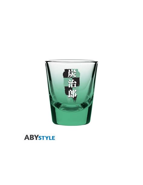 Set Vasos De Chupitos Demon Slayer Simbolos Abystyle