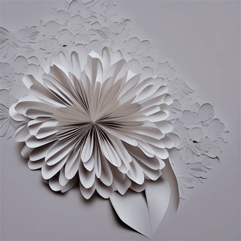 3D Paper Flowers · Creative Fabrica