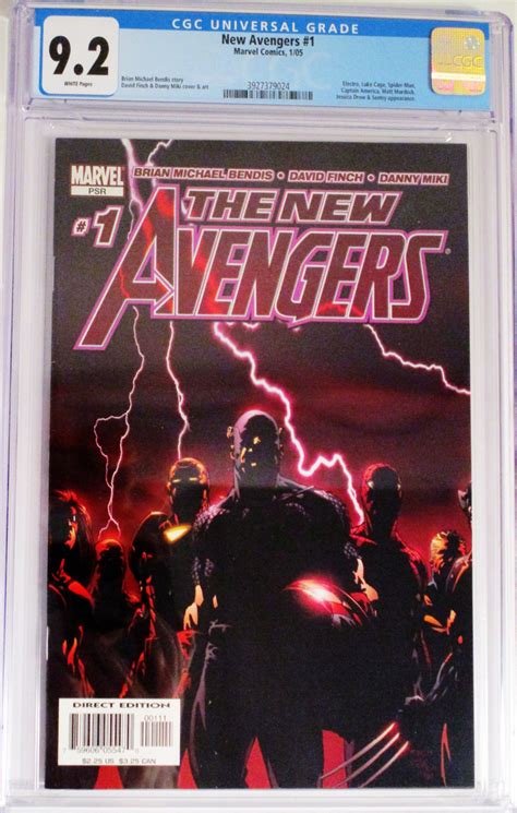 New Avengers Cover N Cgc