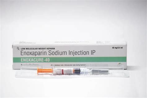 Enoxaparin Sodium 40 Mg At Rs 472vial New Delhi Id 26791799762