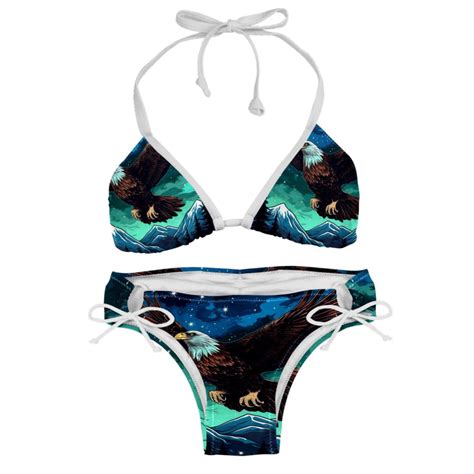 Starry Bird Detachable Sponge Adjustable Strap Bikini Set Two Pack Swimsuits For All Occasions