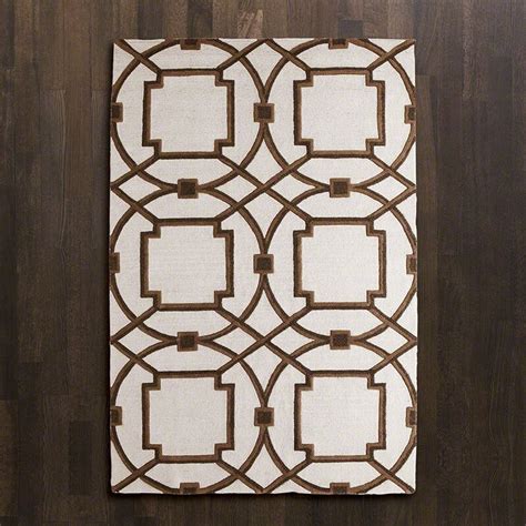 Ковер квадратный 200х200 см коричневый с узором Arabesque - купить за ...