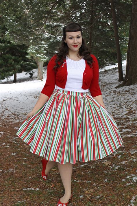 The Soubrette Brunette Candy Cane