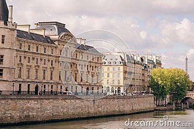 View Of Conciergerie Former Prison And Part Of Old Royal Palace On