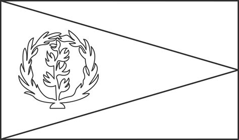 Eritrea Flag For Color The Flag Draft Flag 29710108 Png