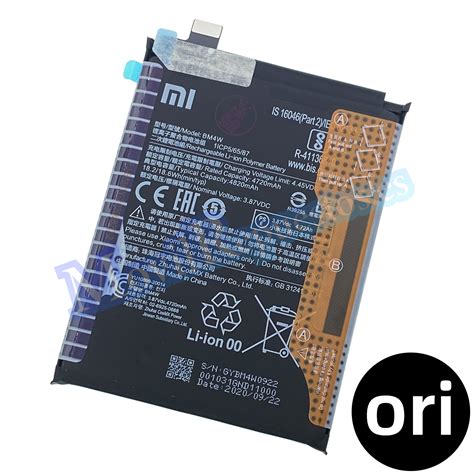 Batería BM4W para Xiaomi Mi10T Lite 5G De 4820mAh Original Nuevo